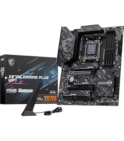 GIGABYTE X870E AORUS Master Motherboard - Supports AMD Ryzen 9000